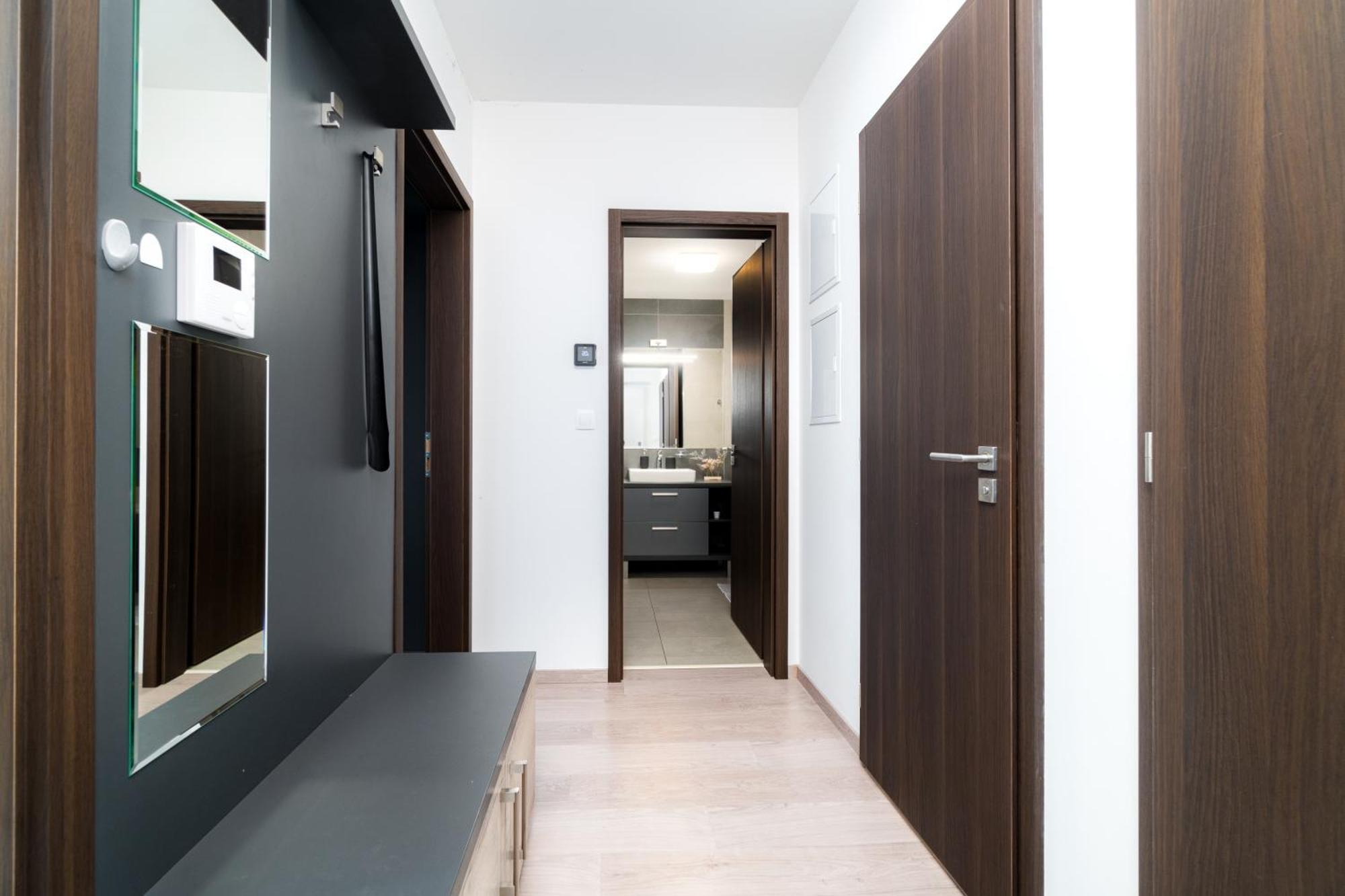 Bnb New Beautiful Apartment In The Center Of Ostrava With Option Garage Parking Eksteriør billede